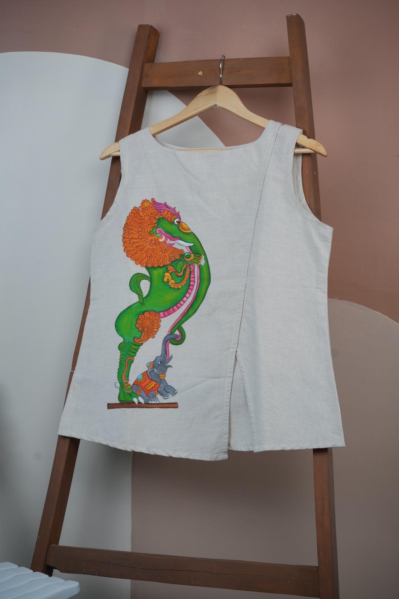 UNAR hand-painted piece