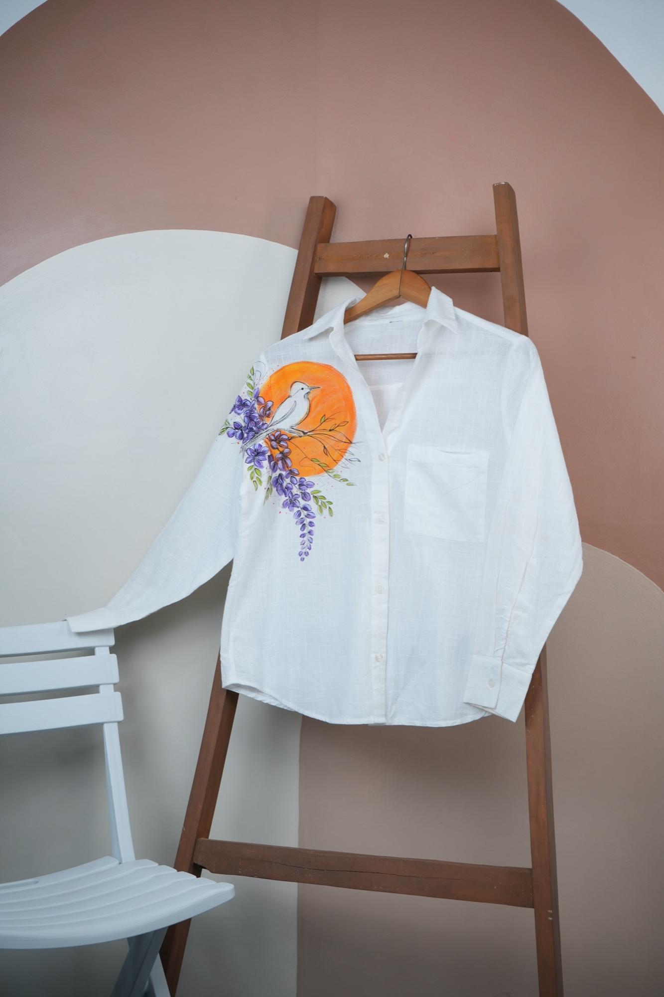 Sunbird — Hand-painted Shirt